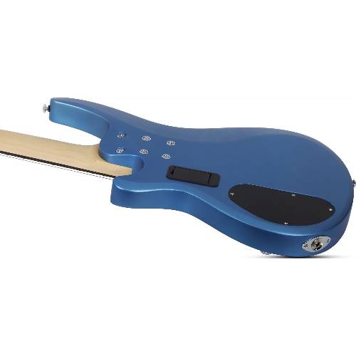 Бас-гитара SCHECTER C-5 DELUXE SMLB бас-гитара 5-струнная, Satin Metallic Light Blue (SMLB)