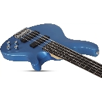 Бас-гитара SCHECTER C-5 DELUXE SMLB бас-гитара 5-струнная, Satin Metallic Light Blue (SMLB)