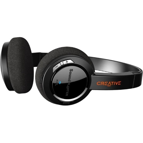 Беспроводные/проводные наушники Creative Jam V2 черный, накладные, Bluetooth + USB-C, до 22 ч
