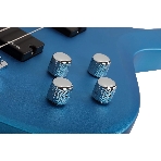 Бас-гитара SCHECTER C-5 DELUXE SMLB бас-гитара 5-струнная, Satin Metallic Light Blue (SMLB)