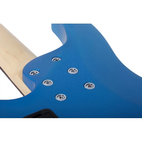 Бас-гитара SCHECTER C-5 DELUXE SMLB бас-гитара 5-струнная, Satin Metallic Light Blue (SMLB)