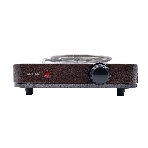Плита настольная электрическая Centek CT-1508 Siberia коричневый, 1 кВт, ТЭН, конфорки - 1, эмаль, поворотные переключатели