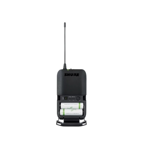 Микрофонная система SHURE BLX1288E/CVL-M17 беспроводная, двухканальная, с ручным передатчиком PG58 и петличным микрофоном CVL-B/C, частота UHF 662-686 МГц