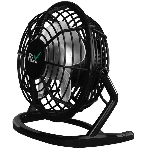Вентилятор Rix RDF-1500USB чёрный, настольный, 2.5 Вт, 1 скорость, 10 см