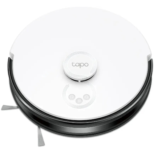 Робот-пылесос TP-Link Tapo RV30 белый/черный, 40 Вт, 5000 мАч Li-Ion, уборка влажная/сухая, пылесборник контейнер 0.4 л