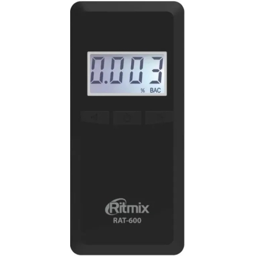 Алкотестер Ritmix RAT-600 черный