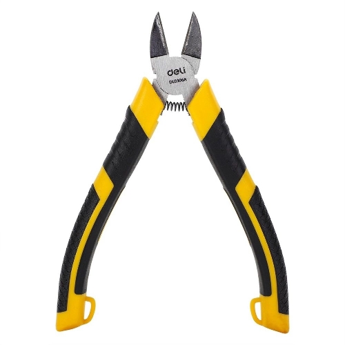 Бокорезы Deli DL0306A 6" Высокоуглеродистая сталь. ПВХ ручка.