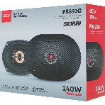 Колонки автомобильные ACV PB-693G 240Вт 88дБ 4Ом 16x23см (6x9дюйм) (ком.:2кол.) коаксиальные трехполосные