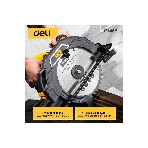 Циркулярная пила Deli DL-YJ235-E1 (2200Вт, 4200об/мин, диаметр диска 235мм)
