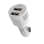 Автомобильное зарядное устройство Maxvi CCM-212 Plus M white 2.1A
