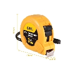 Рулетка Deli DL9003B 3мx16мм Метрическая. Корпус ударопрочный.