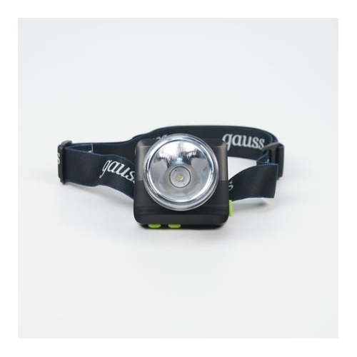 Фонарь налобный Gauss GFL401 5W 100lm диммируемый Li-ion 3000mАч LED
