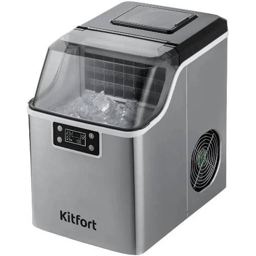Ледогенератор Kitfort КТ-1826 150Вт 3200мл. нержавеющая сталь/черный