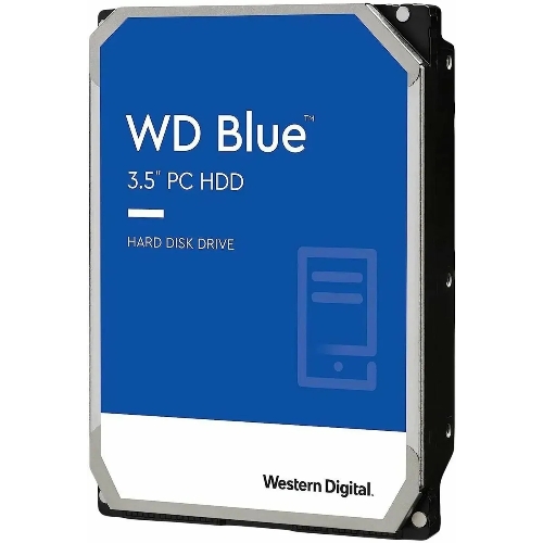 Жесткий диск WD SATA-III 2Tb WD20EARZ Desktop Blue (5400rpm) 64Mb 3.5"
