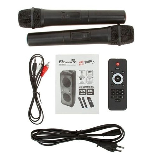Колонка ELTRONIC 10" 20-62 FIRE BOX 1000 динамик 2шт/10" с TWS