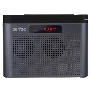 Радиоприемник цифровой PERFEO ТАЙГА FM+ 66-108МГц/ MP3/ встроенный аккум,USB/ серый (I70GR) PF_C4941