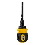 Двухсторонняя отвертка с трещеткой Deli DL626010 PH2+SL6x85мм 6/PH2x85мм. Материал биты: Cr-V. Общая длина: 95-140 мм. Диаметр хвостовика: 6,3 мм.