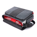 Сумка мужская Piquadro Urban CA1592UB00/GRN серый/черный натур.кожа