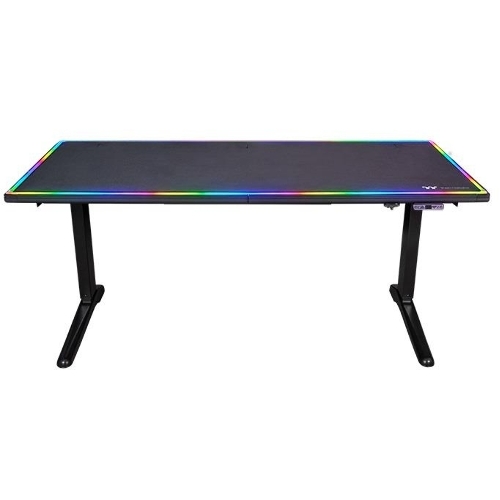 Стол игровой Thermaltake Gaming Desk Level 20 BattleStation Black, Electric, RGb, none Black, Electric, RGb, none