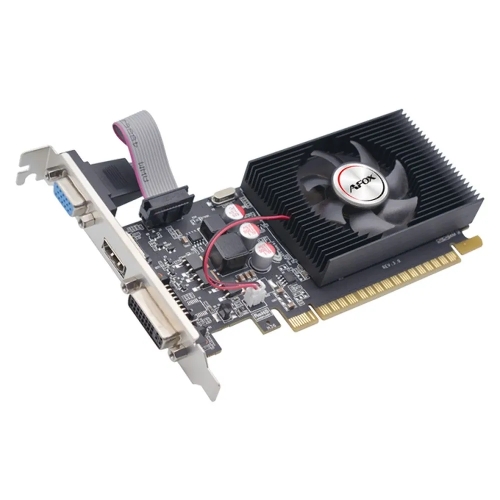 Видеокарта AFOX GeForce GT 240, 1 GB DDR3, 128 bit, DVI-I, HDMI, VGA, GPU 550 MHz