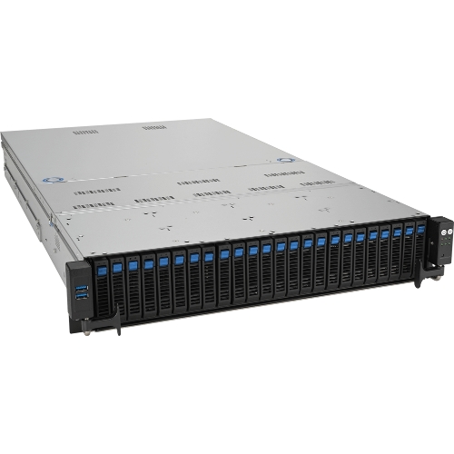 Серверная платформа ASUS RS720-E11-RS24U/10G/2.6KW/24NVMe/OCP/GPU