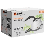 Пароочиститель Bort BDR-2700-R, 2200 Вт; 4 бар; Постоянная подача пара 45 г/мин; Температура пара 143 °С; Емкость бачка 1200 мл; Объем бойлера 1,5 л; Время нагревания 360 с; Время непрерывной работы 35 мин; Длина шланга 2 м; Длина шнура питания 3 м; Размер 400x285x260 мм; Напряжение 220 В; Частота тока 50 Гц; Вес изделия 7,5 кг; Пароочиститель; Конструкция Напольный; Материал Корпуса Пластик; Съемный резервуар для воды;;;; автовыключение; Защита от перегрева; индикация низкого уровня воды;;; Вес брутто=5,5 (Вес нетто=5) кг; 55 x 35 x 36; набор аксессуаров 14 шт; Индикатор нагрева, Электронная система контроля уровня воды, Быстрый нагрев, Блокировка выключателя во включенном состоянии, Набор насадок в комплекте, Возможность долива воды; гарантия 2 г 93412987