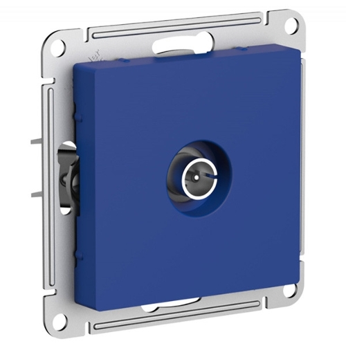 Антенна TV AtlasDesign коннектор механизм аквамарин SE