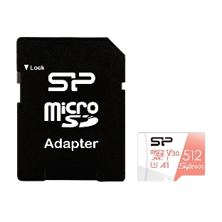 Флеш карта microSD 1Tb Silicon Power Superior A1 microSDXC Class 10 UHS-I U3 100/80 Mb/s (SD адаптер)